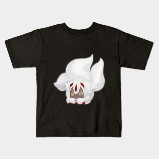 Made in Abyss Faputa Kids T-Shirt by SYnergization